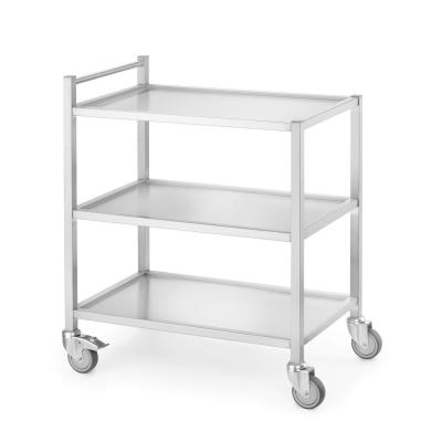 Servírovací vozík, svařovaný, HENDI, Profi Line, 865x565x(H)950mm | 810224